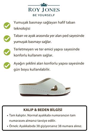 Kadın Ortopedik Konfor Modeli Günlük Terlik Yumuşak Anatomik Tabanlı Rahat Dışarı & Ev İçi Terliği