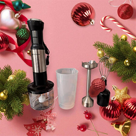 hoffmans 4in1 hand blender seti hm-8026
