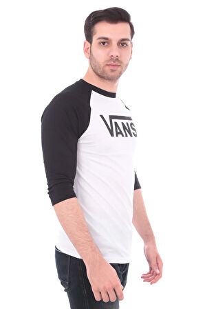 CLASSIC RAGLAN Beyaz Erkek T-Shirt 101096537