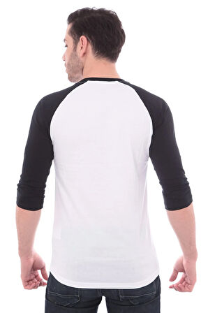 CLASSIC RAGLAN Beyaz Erkek T-Shirt 101096537