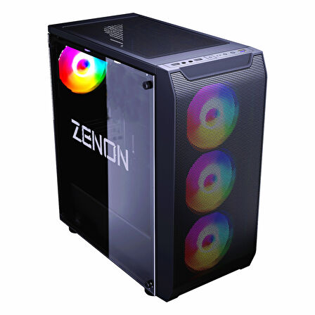 Zenon Gaming LWL101 Ryzen 5-5500 16GB 512SSD RTX3050 650W FreeDOS Masaüstü Bilgisayar