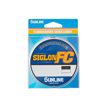 Sunline Siglon Fluorocarbon Misina CLEAR 0.415MM - 50MT - 10.90KG