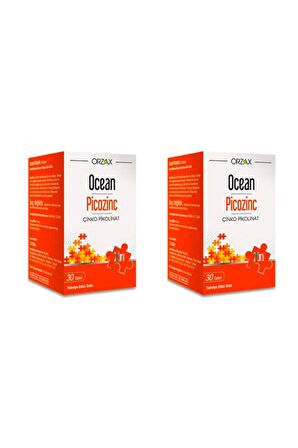 Ocean Picozinc Çinko Pikolinat 30 Tablet x 2 Adet