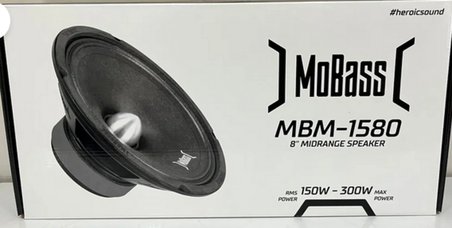 MOBASS MBM-1580-300W MAX-150W RMS-PROFESYONEL 2025 YENİ SERİ-20 CM MİDRANGE HOPARLÖR