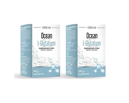 Ocean L-Glutathione 250 Mg 30 Tablet - 2 ADET-