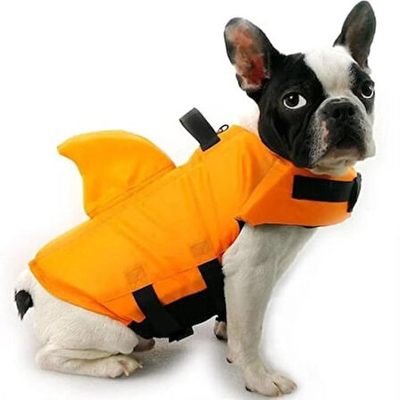 Lionpet Shark Köpek Can Yeleği XS Turuncu