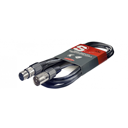 STAGG SMC6 BK Mikrofon Kablosu
