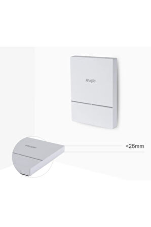 Ruijie RG-AP820-L(V2), Wi-Fi 6 Dual-Radio 2.4 Gbps Indoor Access Point