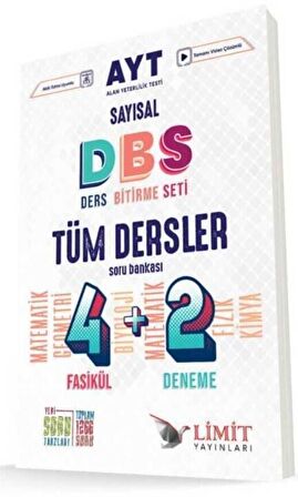 AYT Sayısal Ders Bitirme Seti Tüm Dersler Soru Bankası