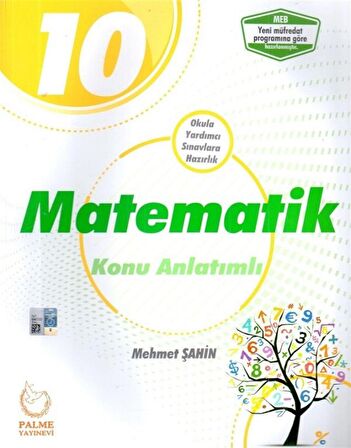 Palme Yayınları 10. Sınıf Matematik Konu Anlatımlı