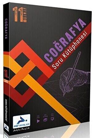 PRF Yayınları 11. Sınıf Coğrafya Soru Kütüphanesi