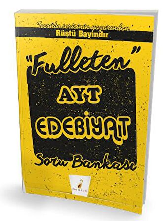 Pelikan Yayınları Fulleten AYT Edebiyat Soru Bankası