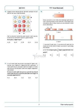 TYT Matematik 12 li Deneme Kitabı