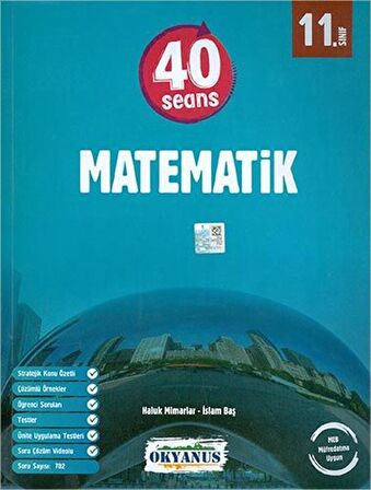 Okyanus Yayınları 11. Sınıf Matematik 40 Seans