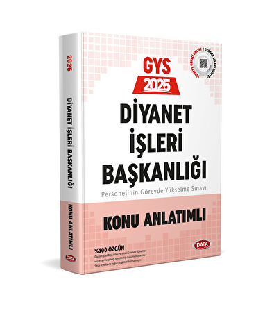 Data Yayınları GYS Diyanet İşleri Başkanlığı Konu Anlatımlı Soru Bankası