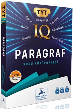 Paraf Yayınları TYT IQ Paragraf Soru Bankası