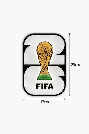 2026 Dünya Kupası Tasarımlı Dekoratif Aydınlatma (25x17cm)