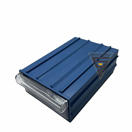 Sembol 101 Plastik Çekmeceli Kutu 122X85x41mm 60 Adet