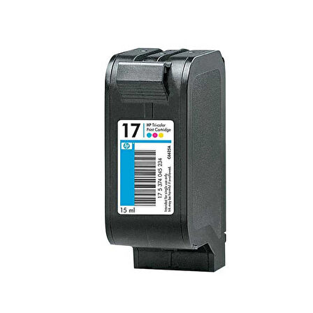 Hp 17-C6625A Renkli Orijinal Kartuş