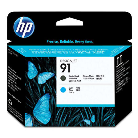 Hp 91-C9460A Orijinal Mat Siyah Ve Mavi Baskı Kafası