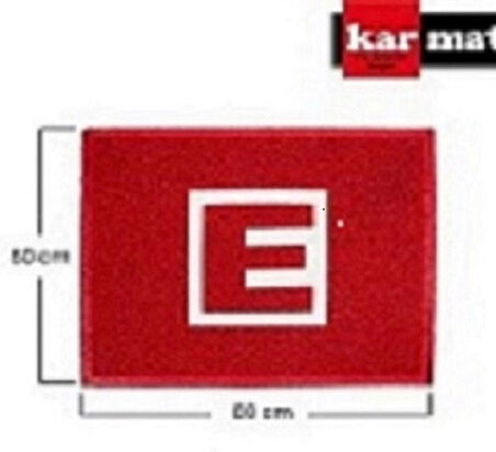 Eczane Paspası, E Logolu Paspas 60*80