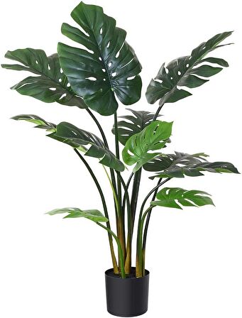 Yapay Ağaç Monstera Deve Tabanı Ağacı 160 cm 12 Yaprak