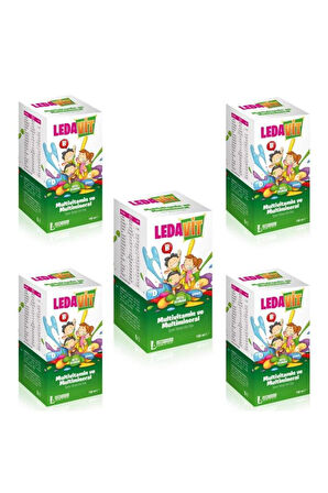 Ledavit Multivitamin Ve Mineral Içeren Şurup 150ml X5 Adet