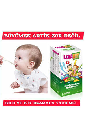 Ledavit Multivitamin Ve Mineral Içeren Şurup 150ml X5 Adet