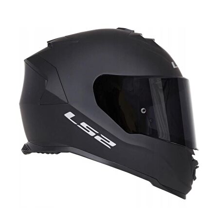Ls2 Storm 2 Full Face Motosiklet Kaskı Siyah Vizörlü