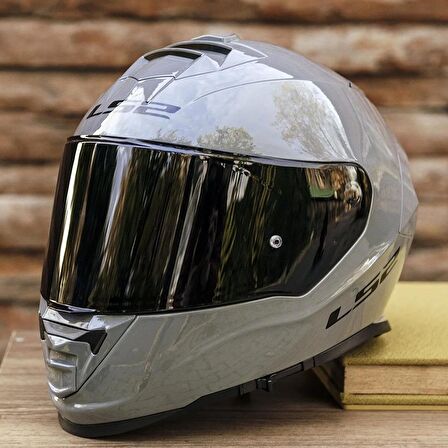 Ls2 Storm 2 Full Face Motosiklet Kaskı Siyah Vizörlü