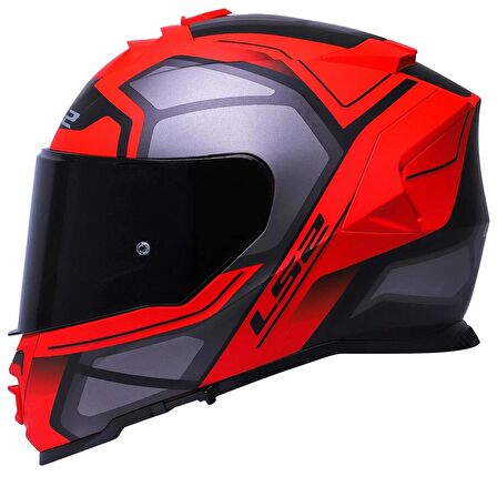 Ls2 Storm 2 Faster Full Face Motosiklet Kaskı Siyah Vizörlü