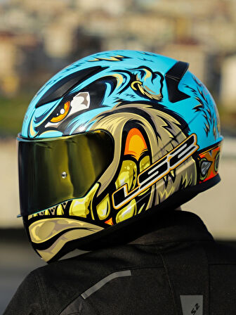 Ls2 Rapid 2 Neo Full Face Motosiklet Kaskı Siyah Vizörlü