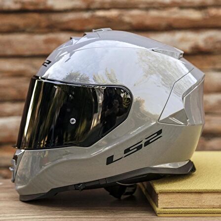 Ls2 Storm 2 Full Face Motosiklet Kaskı Şeffaf + Siyah Vizörlü