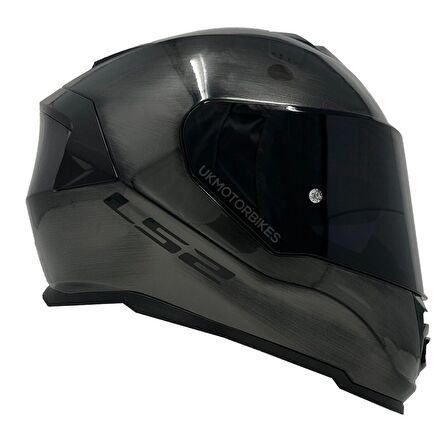 Ls2 Storm 2 Jeans Full Face Motosiklet Kaskı Şeffaf + Siyah Vizörlü