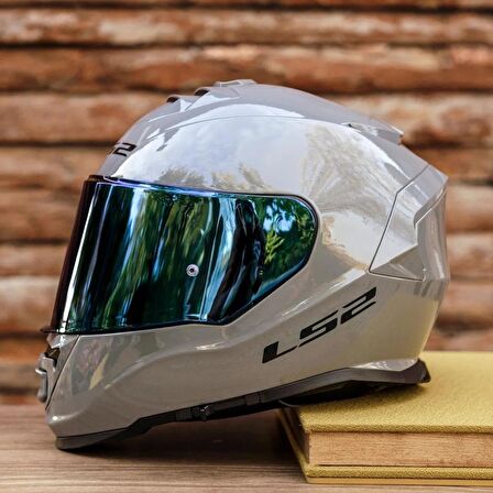 Ls2 Storm 2 Full Face Motosiklet Kaskı Gökkuşağı Vizörlü