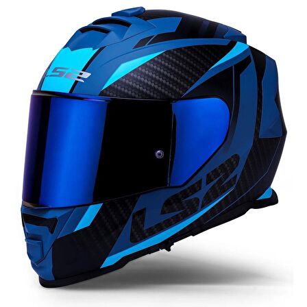 Ls2 Storm 2 Racer Full Face Motosiklet Kaskı Gökkuşağı Vizörlü