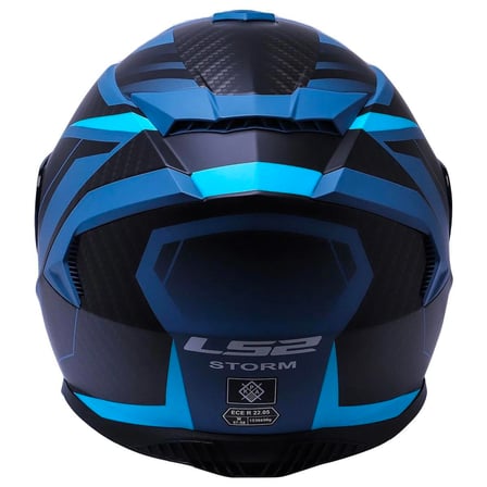 Ls2 Storm 2 Racer Full Face Motosiklet Kaskı Şeffaf + Gökkuşağı Vizörlü