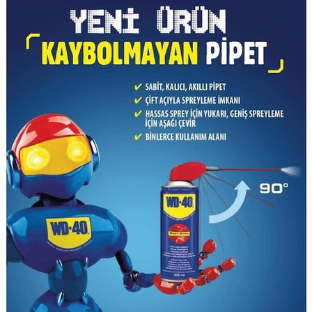 PAS SÖKÜCÜ WD-40 350 ML SMART STRAW