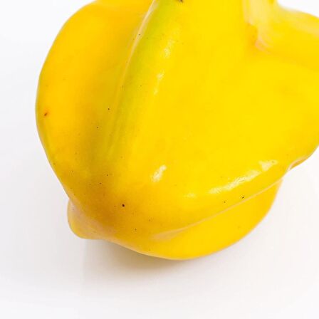 Yapay Meyve Carambole Star Fruit Yapay Yıldız Meyvesi Sarı 6 Lı Paket