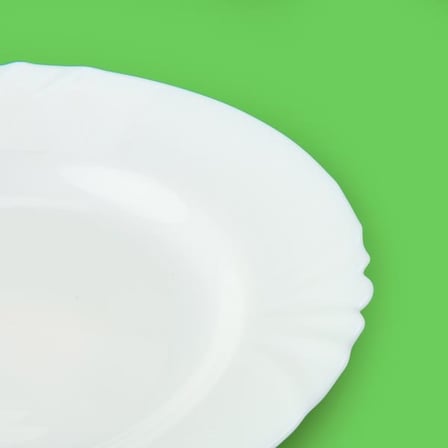 Luminarc Cadix Temperli Yemek Tabağı - Beyaz - 22,5 cm