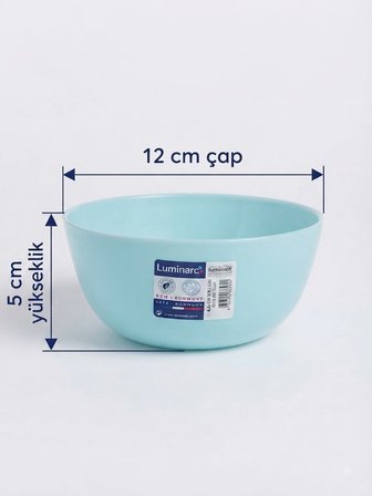 CAM DIWALI TURKUAZ 6 LI ÇORBA KASE -12 CM