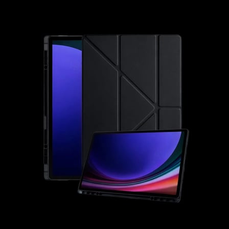 Samsung Galaxy X930 Tab S11 Ultra 14.6 Kalemlikli Mars Tablet Kılıfı - Siyah