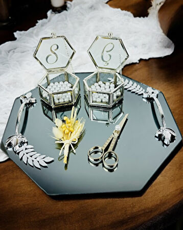  Fusion Gümüş Söz Tepsisi