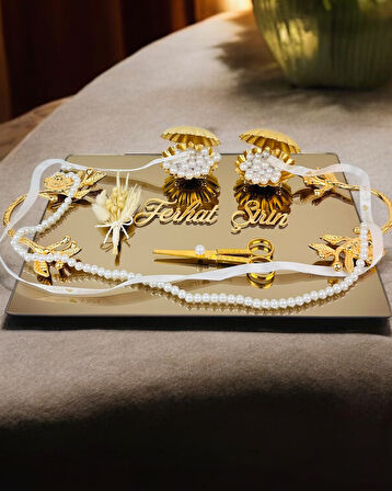 Amour Söz Nişan Tepsisi