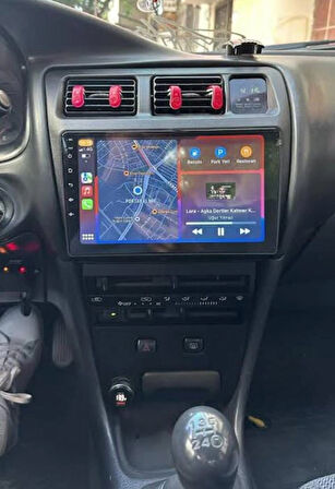 TOYOTA COROLLA EFSANE(1993-1998)-9''ANDROİD GERÇEK 2+32 GB / 4 ÇEKİRDEK 1.6Ghz / WIFI 5.0Ghz / BT 5.4-KABLOSUZ CARPLAY-AHD HD GERİ GÖRÜŞ KAMERA HEDİYE