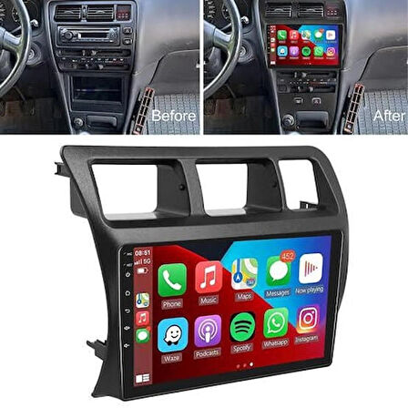 TOYOTA COROLLA EFSANE(1993-1998)-9''ANDROİD GERÇEK 2+32 GB / 4 ÇEKİRDEK 1.6Ghz / WIFI 5.0Ghz / BT 5.4-KABLOSUZ CARPLAY-AHD HD GERİ GÖRÜŞ KAMERA HEDİYE
