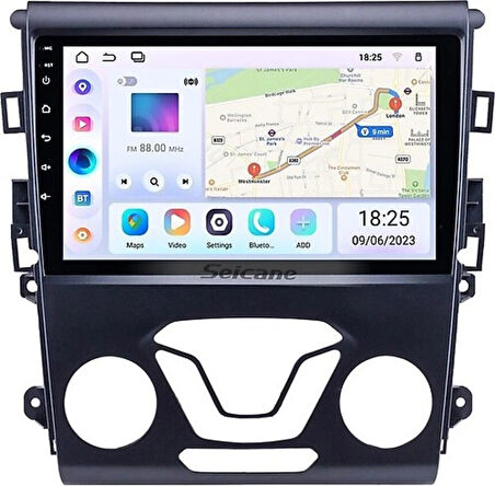 FOR-FORD MONDEO(2013-2018)-9''ANDROİD GERÇEK 2+32 GB / 4 ÇEKİRDEK 1.6Ghz / WIFI 5.0Ghz / BT 5.4-KABLOSUZ CARPLAY-AHD HD GERİ GÖRÜŞ KAMERA HEDİYE