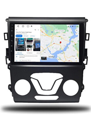 FOR-FORD MONDEO(2013-2018)-9''ANDROİD GERÇEK 2+32 GB / 4 ÇEKİRDEK 1.6Ghz / WIFI 5.0Ghz / BT 5.4-KABLOSUZ CARPLAY-AHD HD GERİ GÖRÜŞ KAMERA HEDİYE