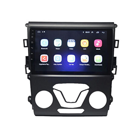FOR-FORD MONDEO(2013-2018)-9''ANDROİD GERÇEK 2+32 GB / 4 ÇEKİRDEK 1.6Ghz / WIFI 5.0Ghz / BT 5.4-KABLOSUZ CARPLAY-AHD HD GERİ GÖRÜŞ KAMERA HEDİYE