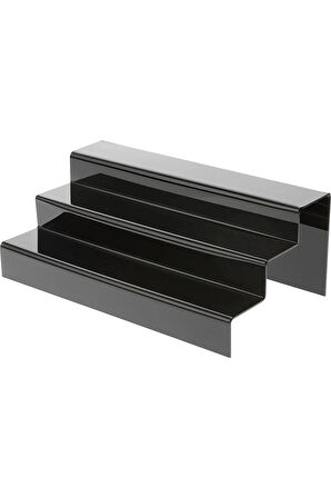3 Katlı Merdiven Stand (Siyah)